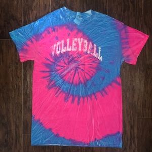 Tie Dye Volleyball Tshirt